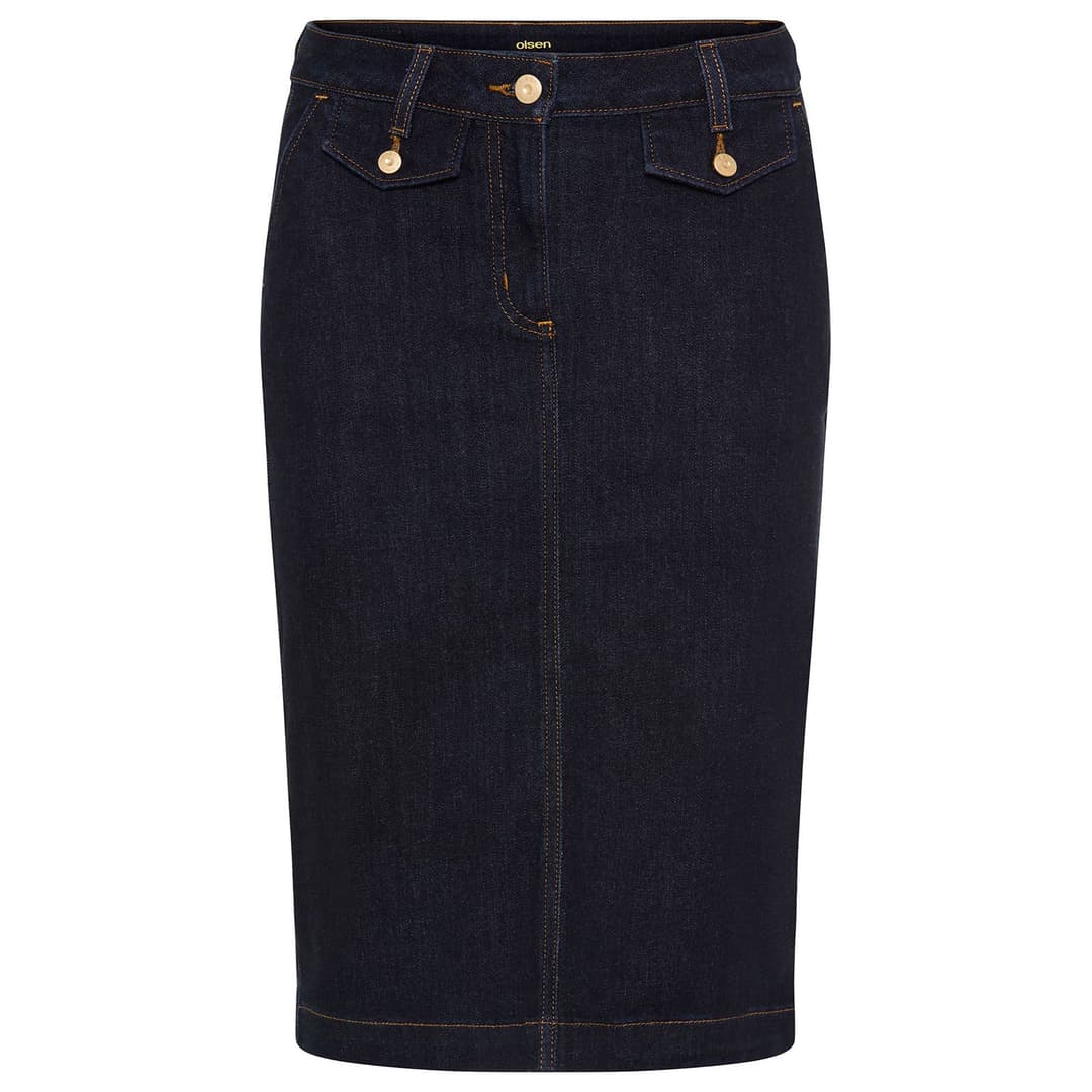 Джинсовая юбка Olsen | Фото 1