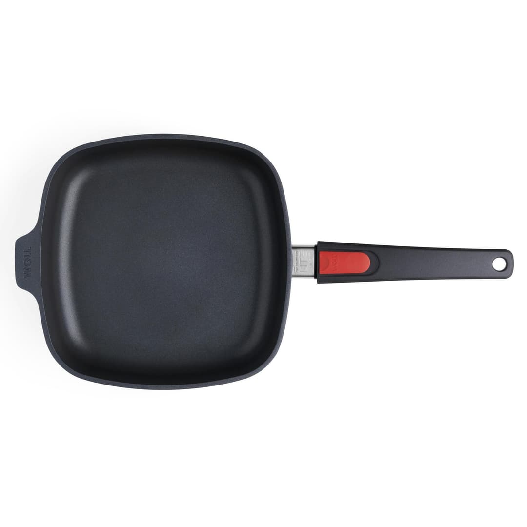 Сковорода квадратная со съемной ручкой Woll Diamond Lite Induction, 24*24 см | Фото 3