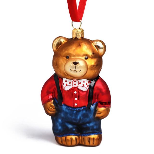 Ёлочная игрушка Мишка Hanco