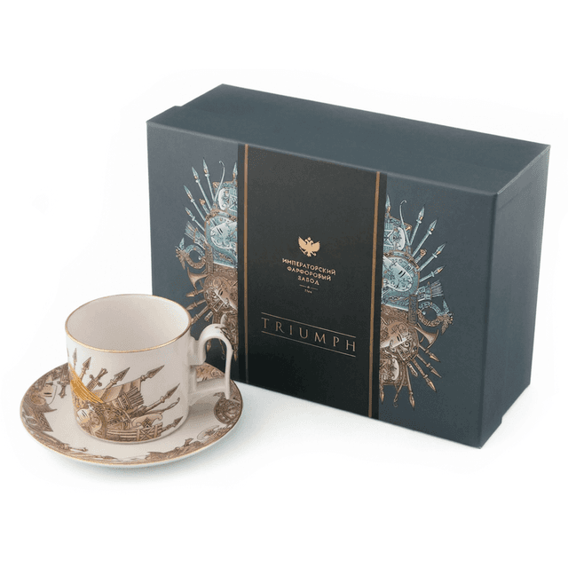 Чайная пара ИФЗ Триумф Золотой орел