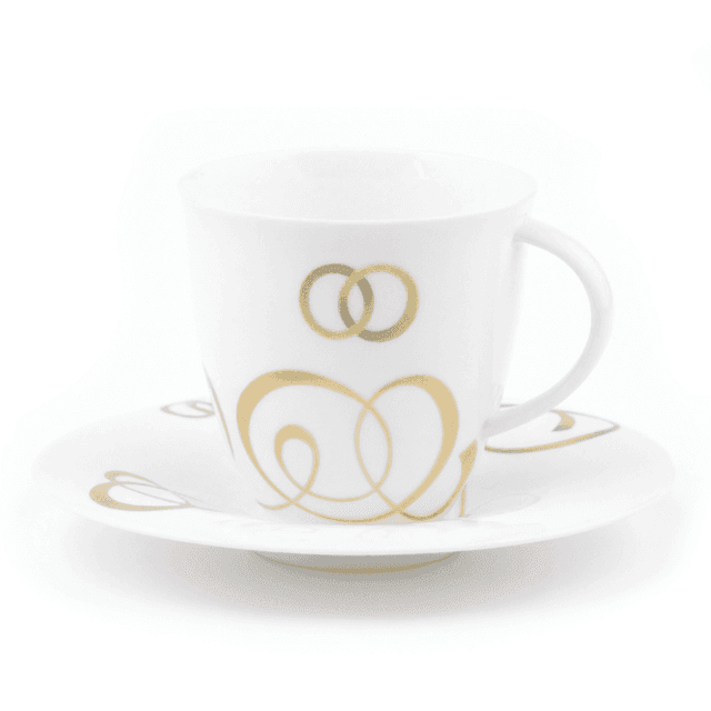 Чайная пара ИФЗ Колечки