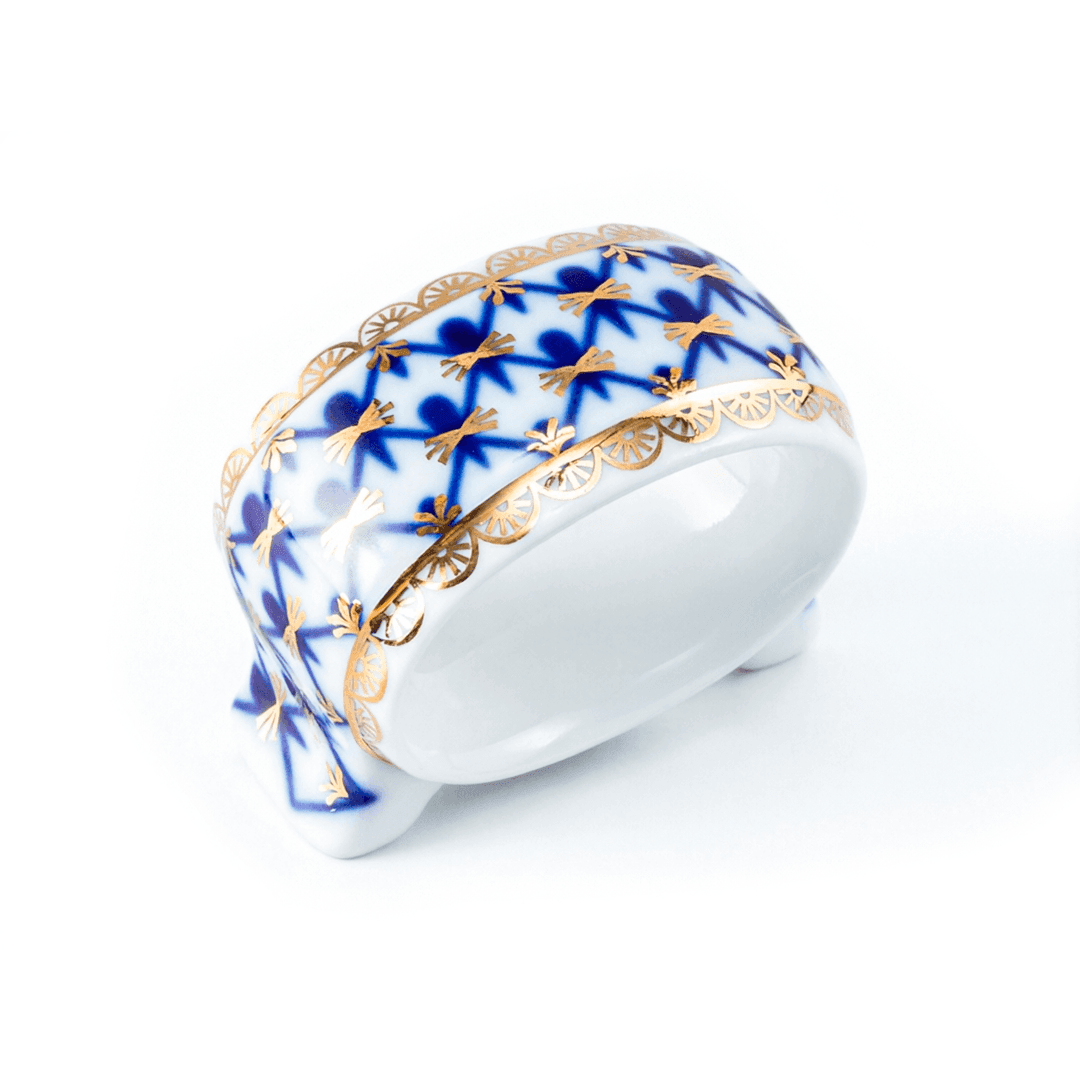 Кольцо для салфеток ИФЗ Кобальтовая сетка | Фото 1