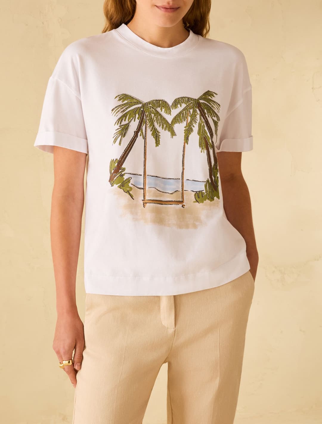 Женская футболка с принтом PENNYBLACK | Фото 2