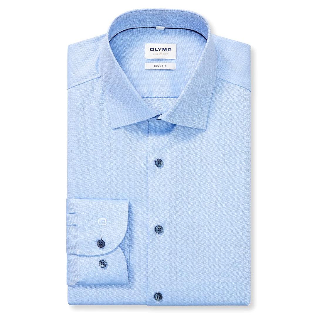  Мужская фактурная сорочка Olymp Level Five | Фото 1