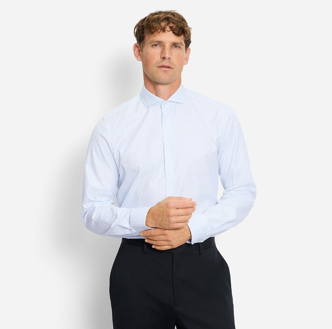 Мужская фактурная сорочка Olymp Level Five | Фото 3