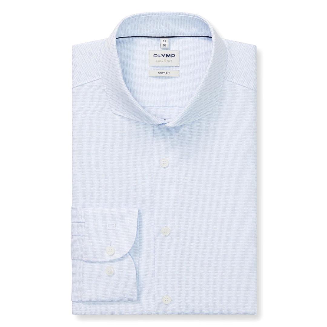 Мужская фактурная сорочка Olymp Level Five | Фото 1