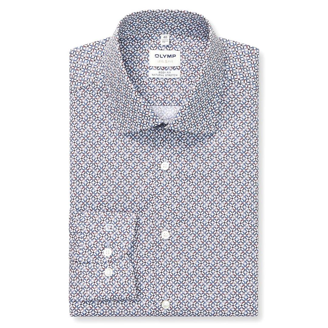 Мужская сорочка с узором Olymp Level Five | Фото 1