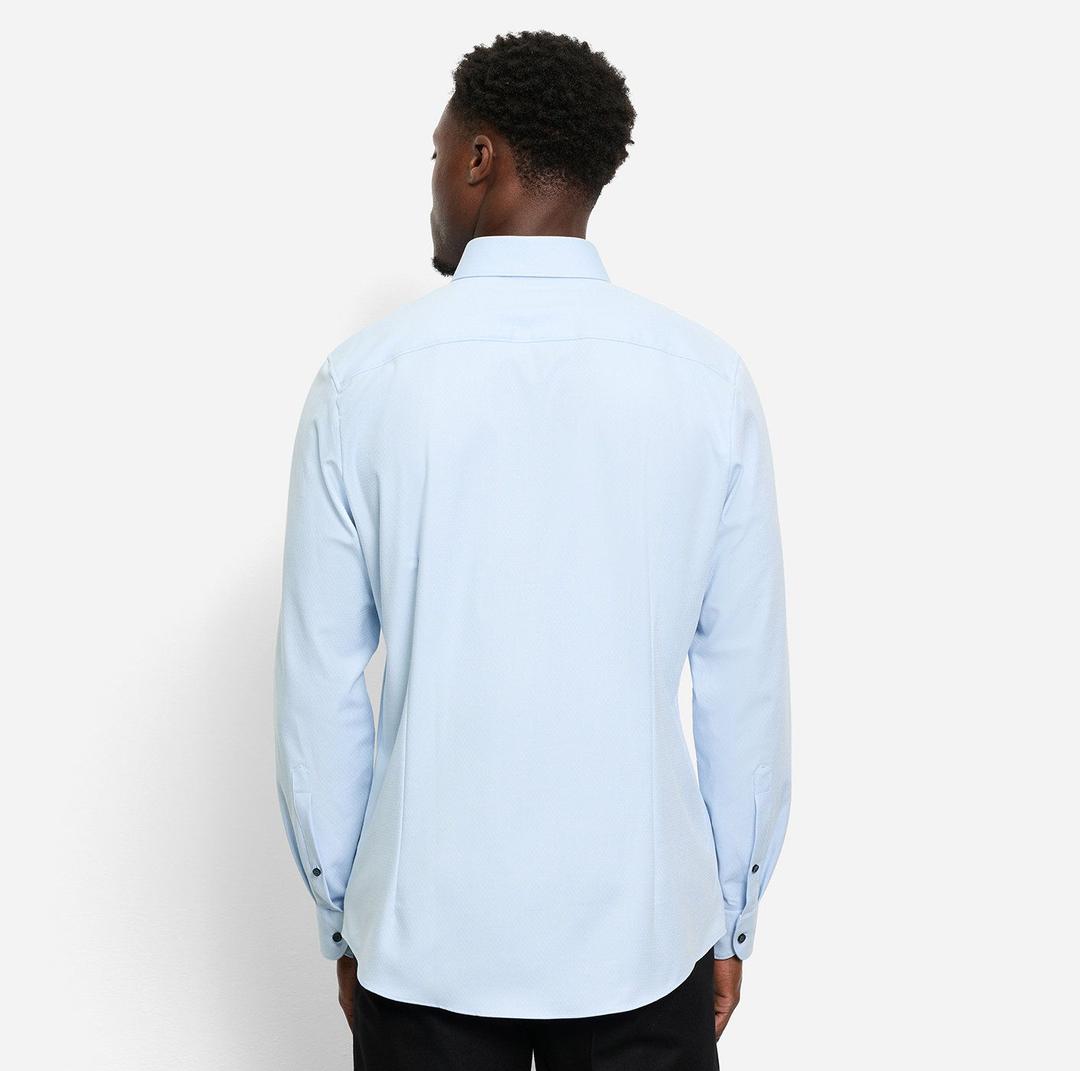 Мужская фактурная сорочка Olymp Level Five | Фото 4