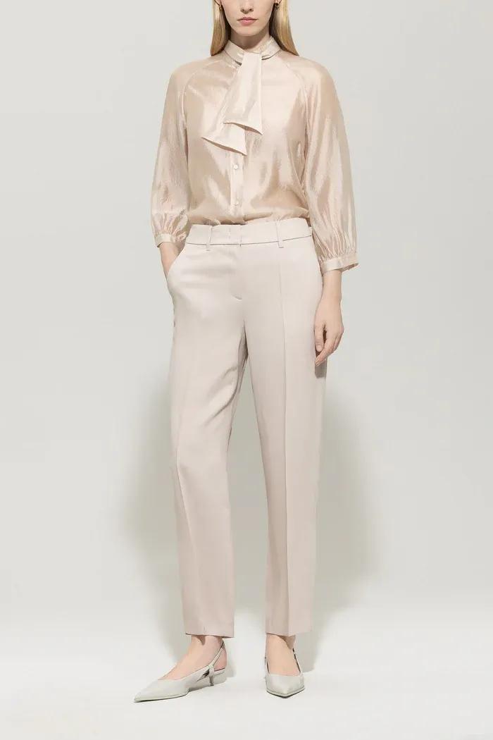 Полупрозрачная блузка с завязками Luisa Cerano | Фото 2