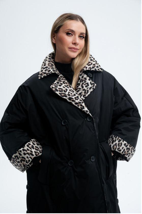 Женская двухсторонняя куртка-оверсайз Tuffoni | Фото 3