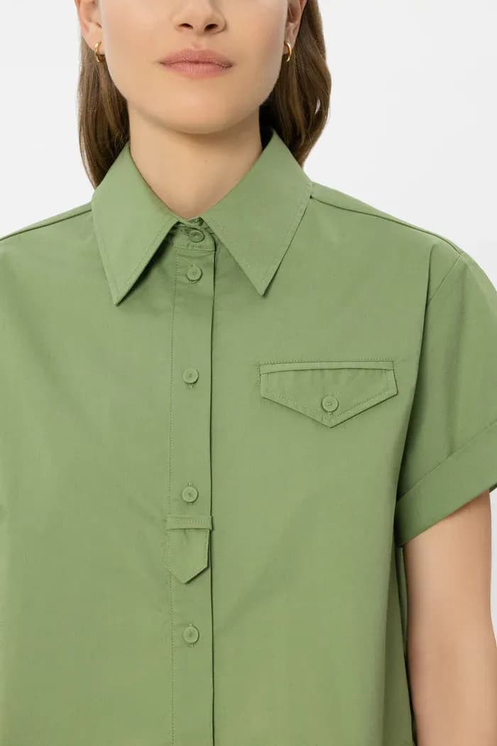 Женская рубашка с коротким рукавом Luisa Cerano | Фото 3