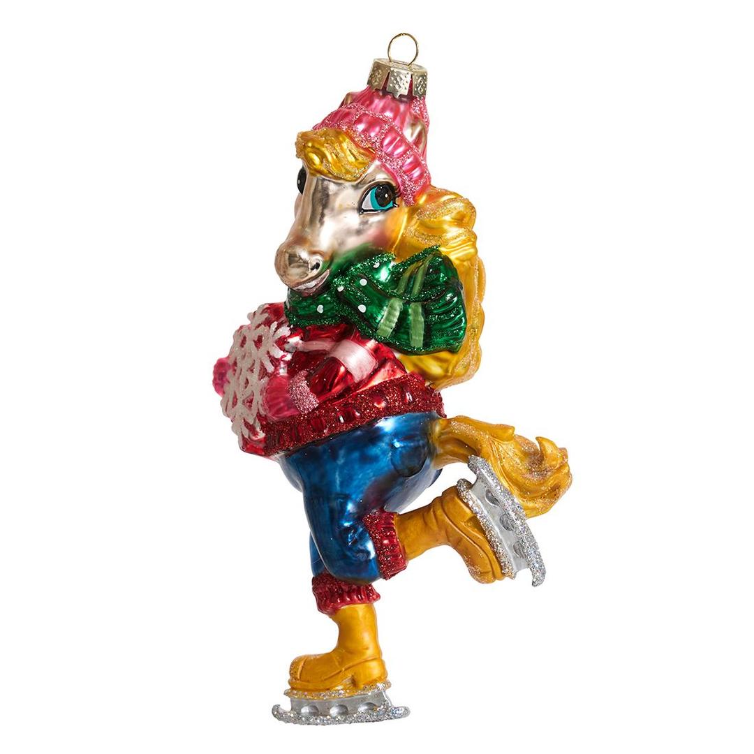 Ёлочная игрушка Лошадь-фигуристка Holiday Classics | Фото 1