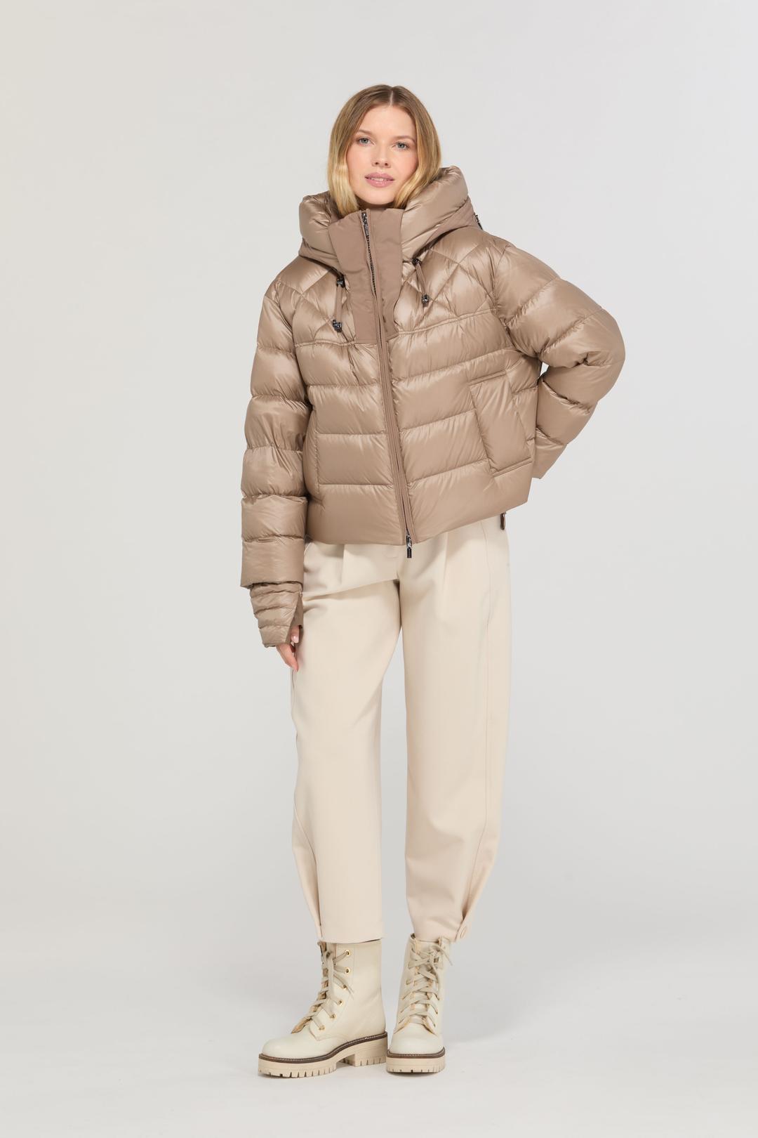 Женский укороченный пуховик  Diego M | Фото 3