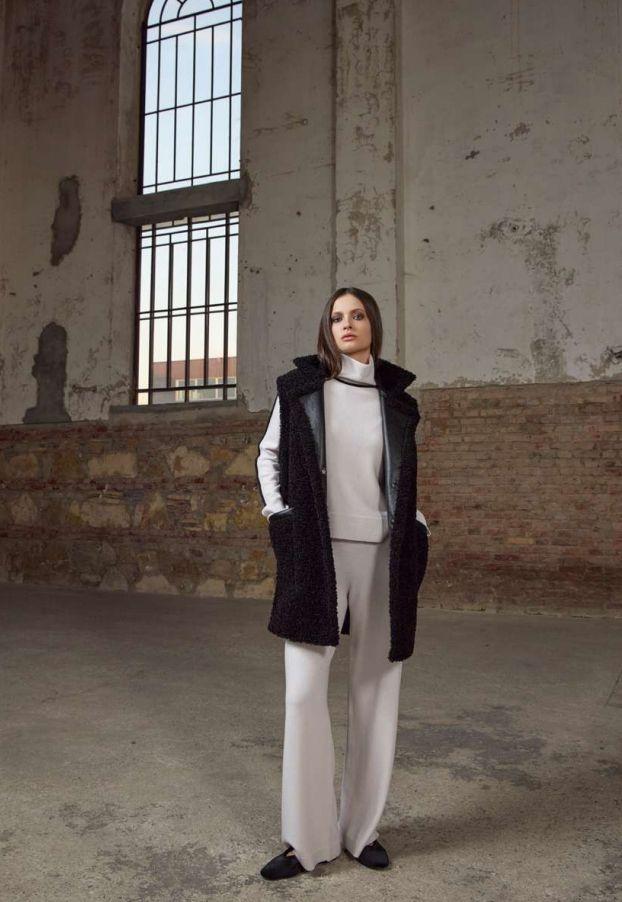 Женские брюки из кашемира с вискозой D.Exterior | Фото 2