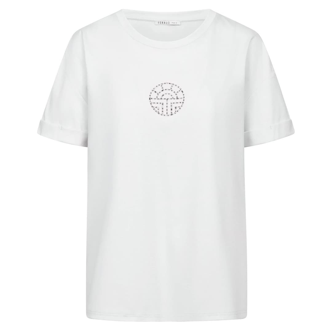 Женская футболка с вышивкой Feraud | Фото 1