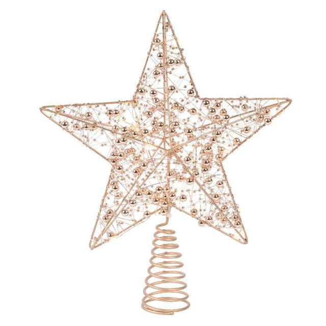 Звезда с подсветкой на ёлку Kaemingk