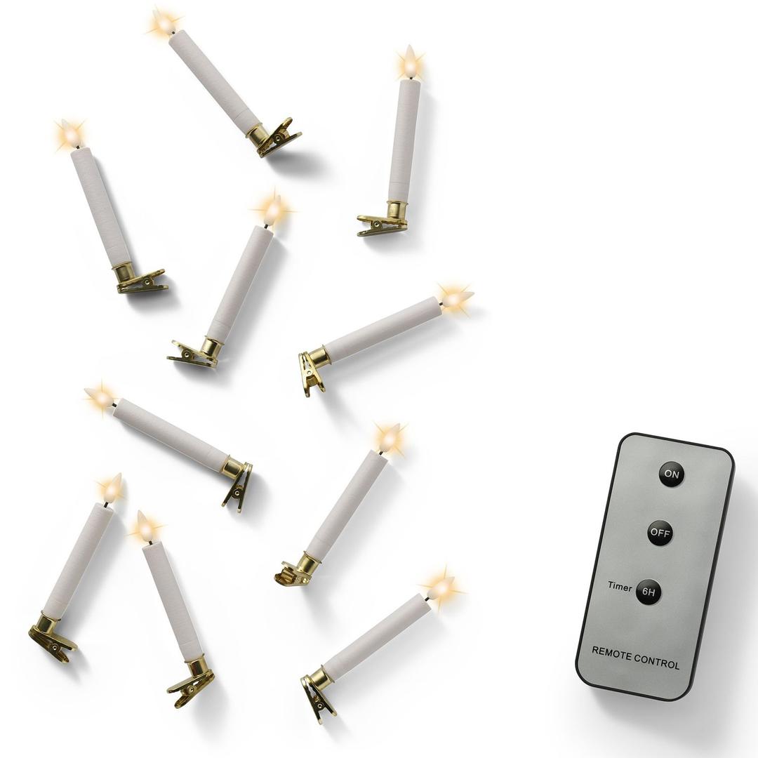 Декоративные свечи на ёлку Kaemingk | Фото 1