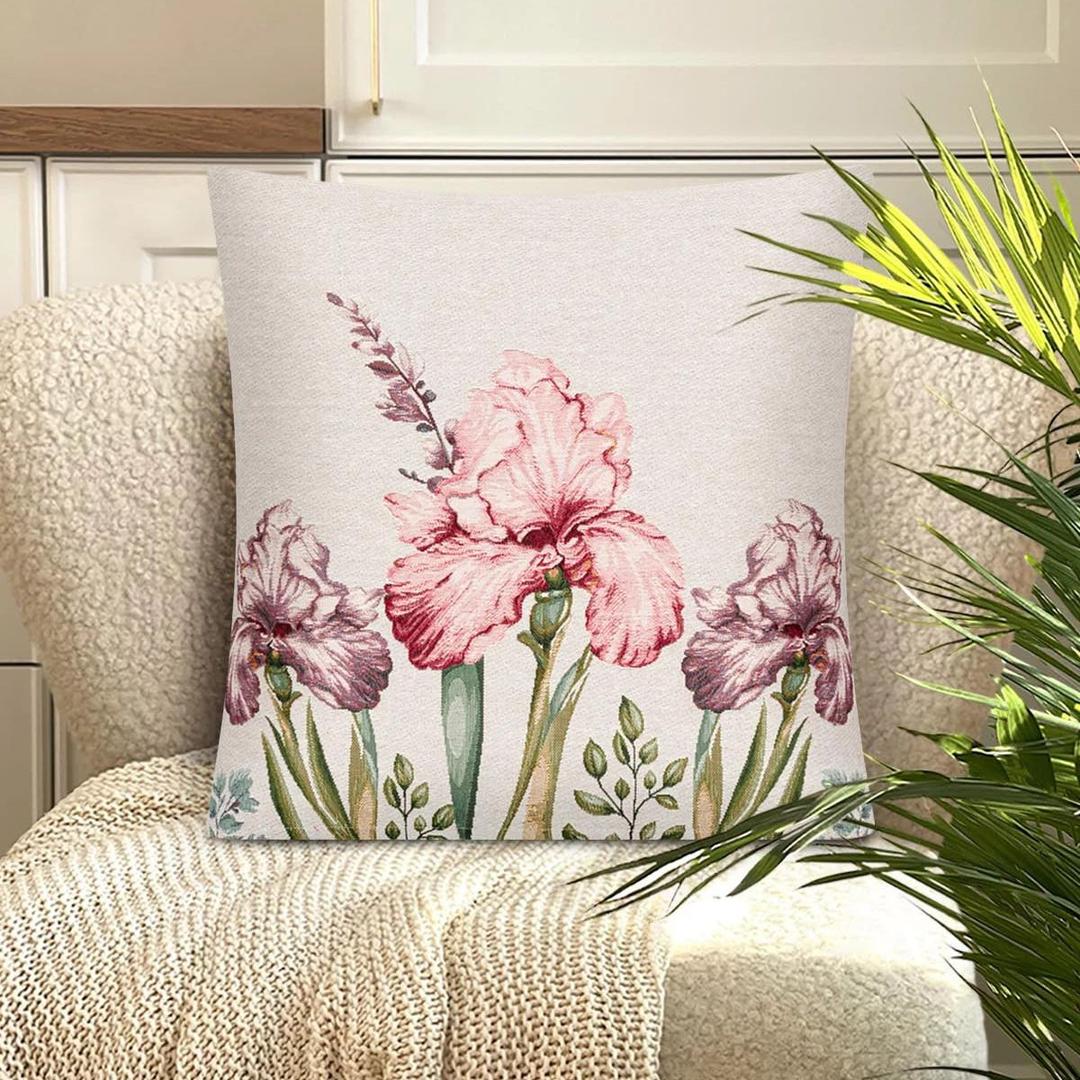 Подушка Ирисовый сад | Фото 2