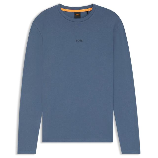 Мужской лонгслив из эластичного хлопка BOSS Orange