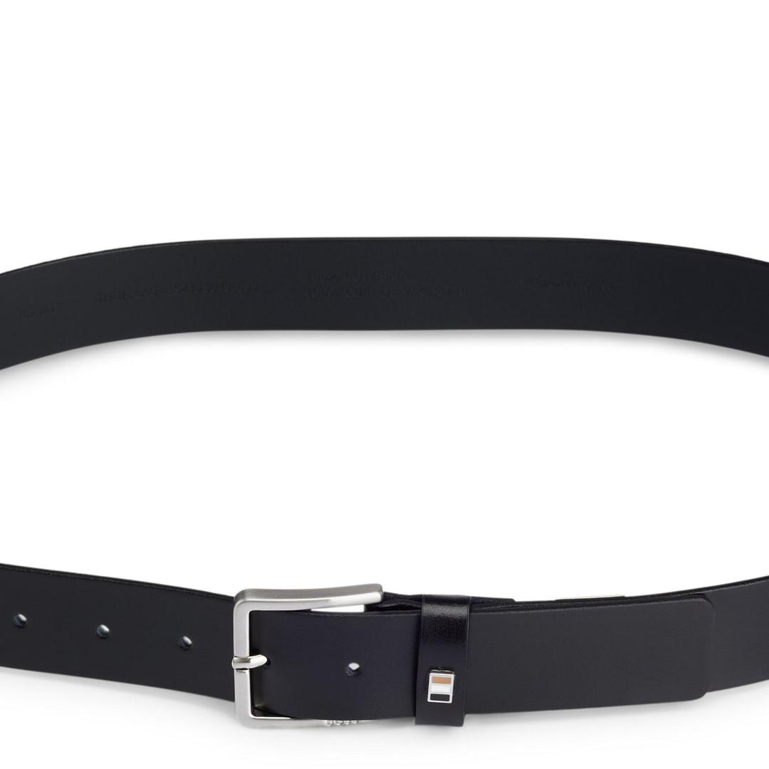 Мужской кожаный ремень BOSS Black | Фото 2