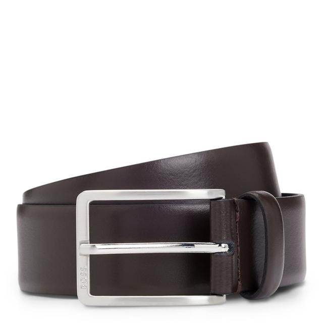 Мужской кожаный ремень BOSS Black