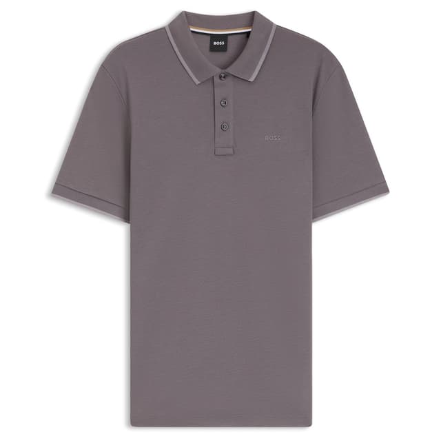 Мужской поло из хлопка BOSS Black