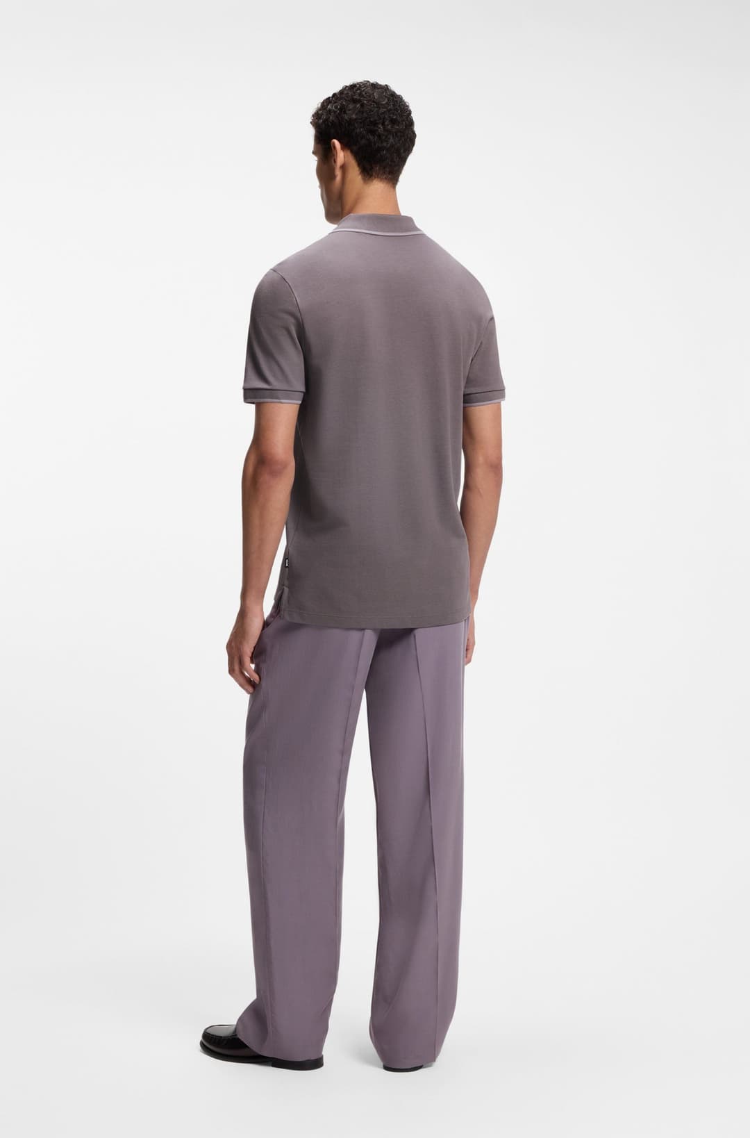 Мужской поло из хлопка BOSS Black | Фото 5