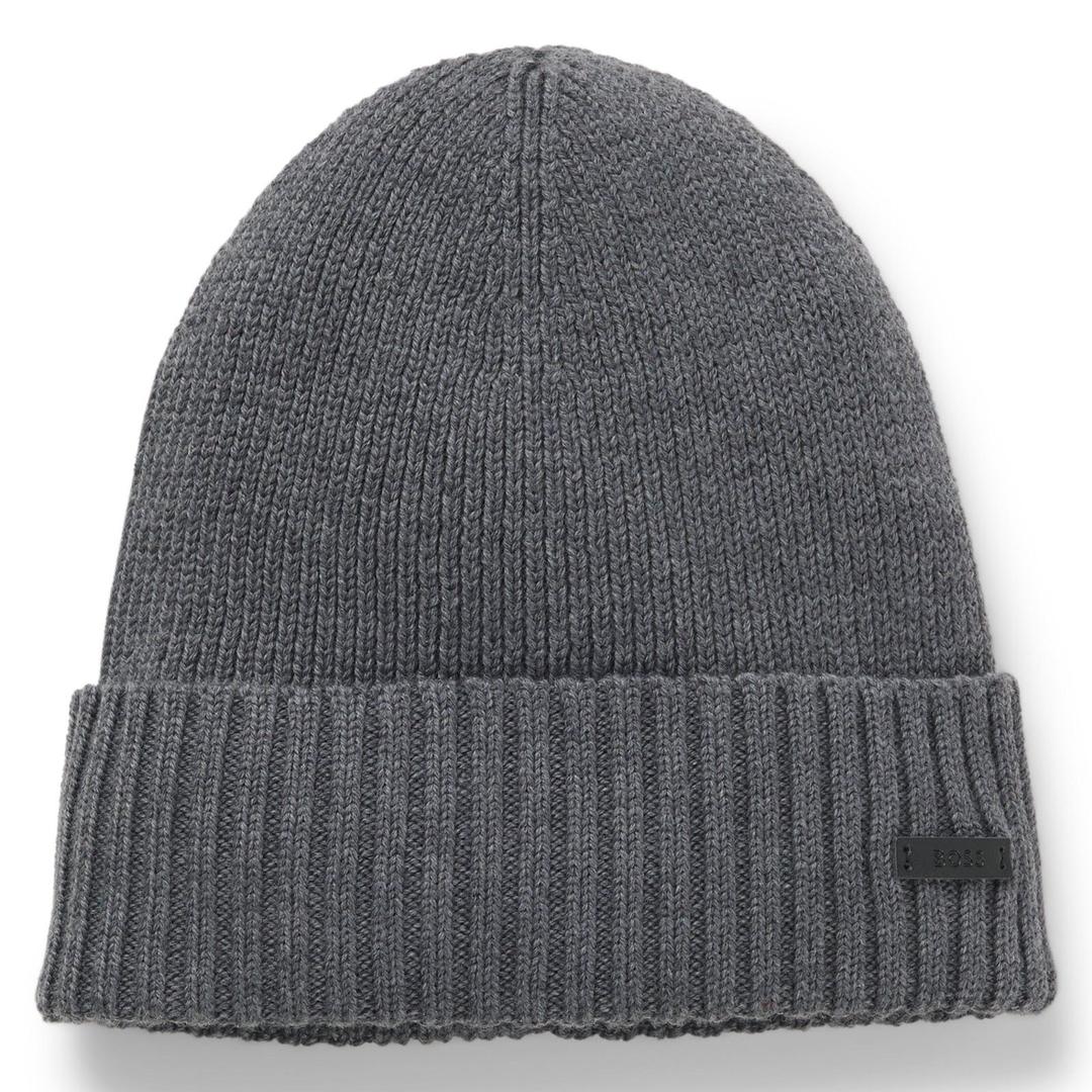 Мужская шерстяная шапка BOSS | Фото 1