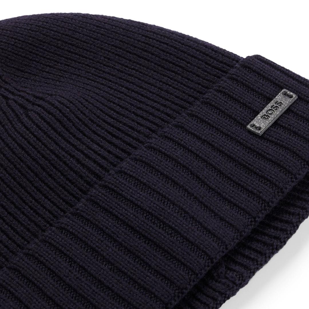 Мужская шерстяная шапка BOSS | Фото 3