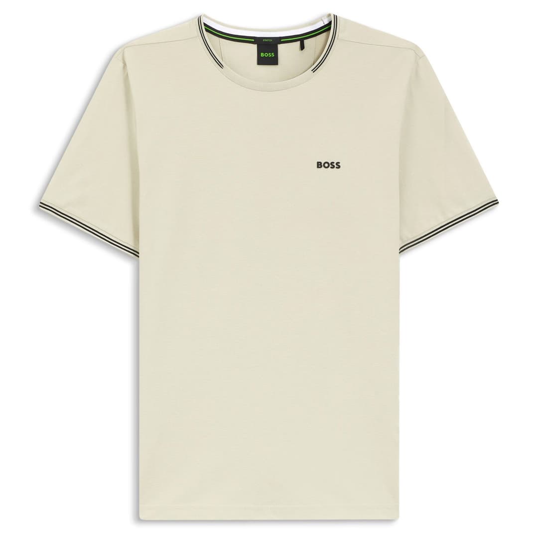 Мужская футболка из эластичного хлопка BOSS Green | Фото 1