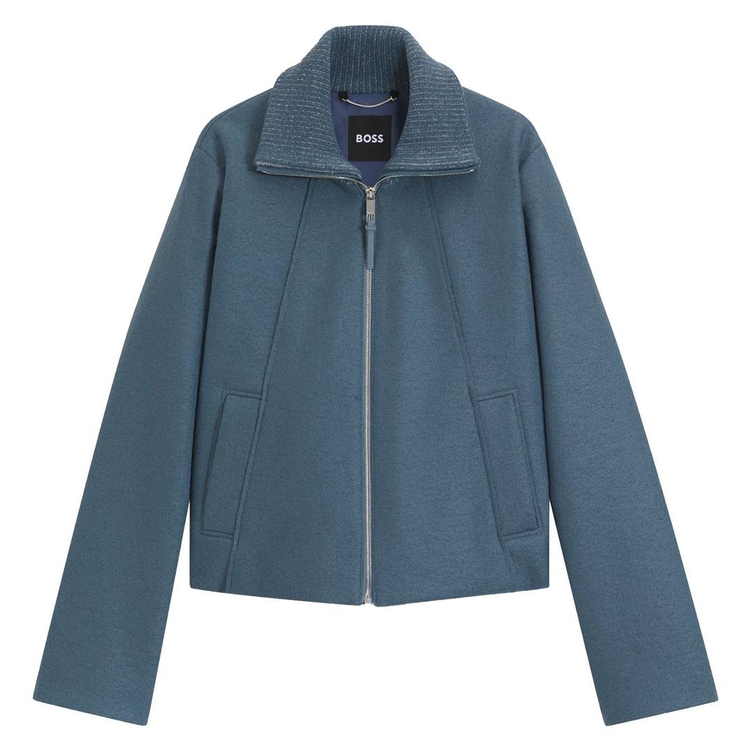 Женская шерстяная куртка BOSS  | Фото 1