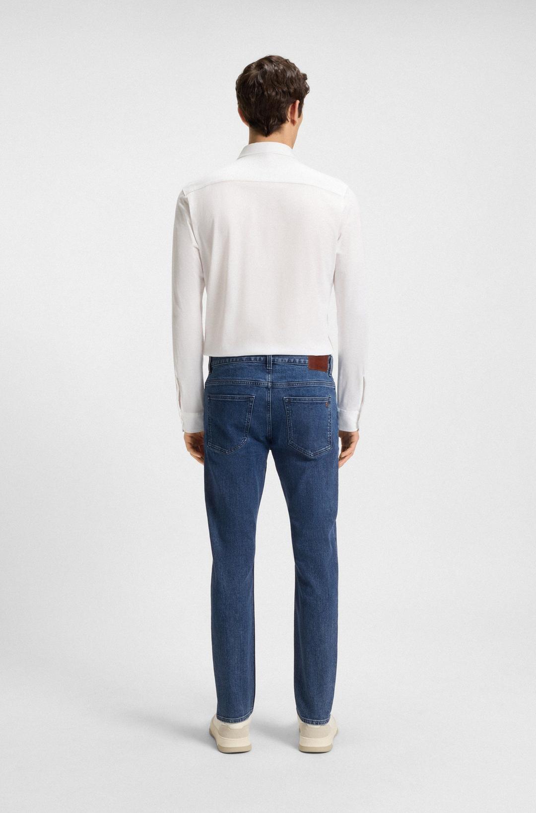 Мужские зауженные джинсы BOSS Orange | Фото 4