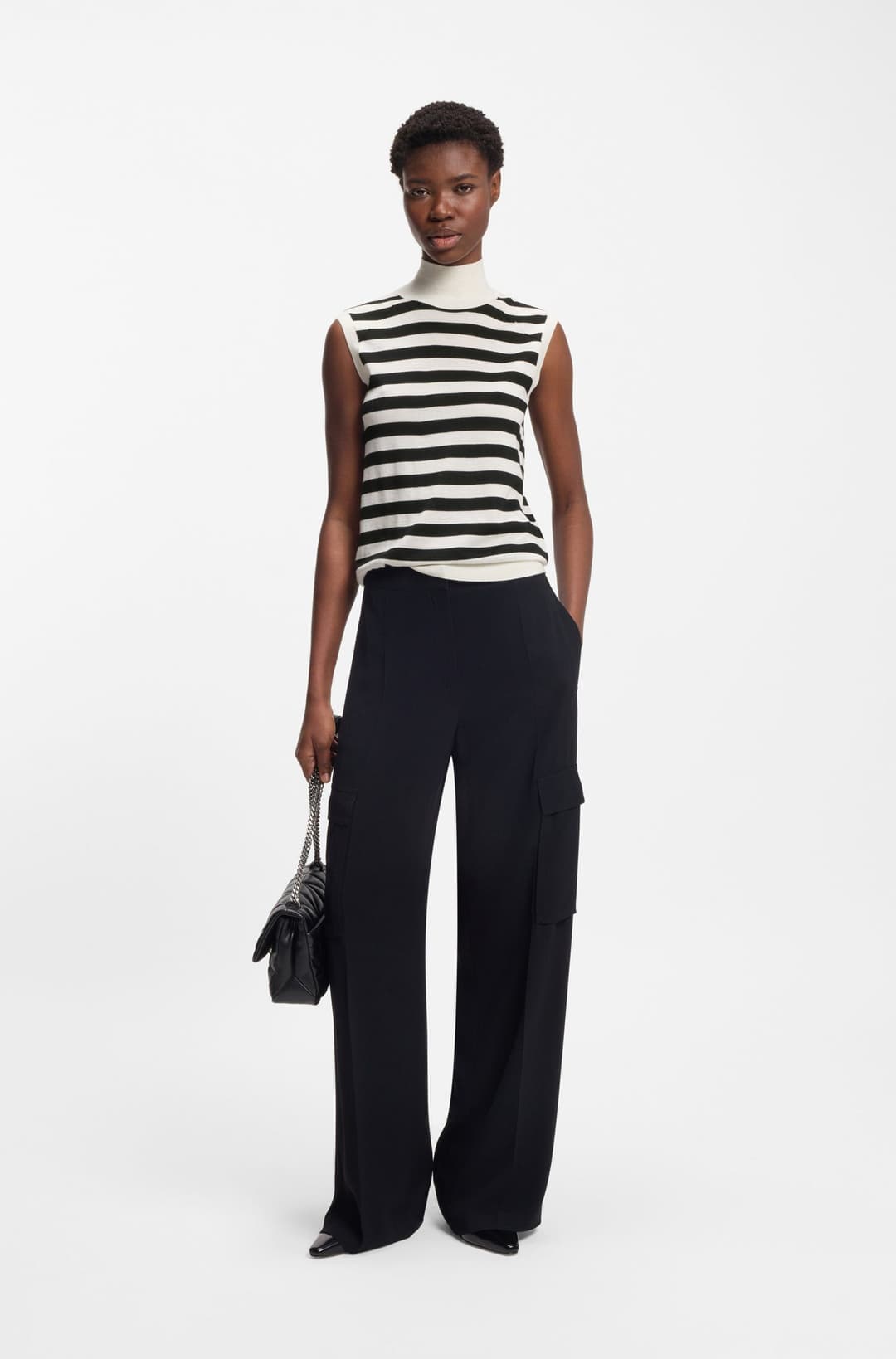 Женский трикотажный топ BOSS  | Фото 2