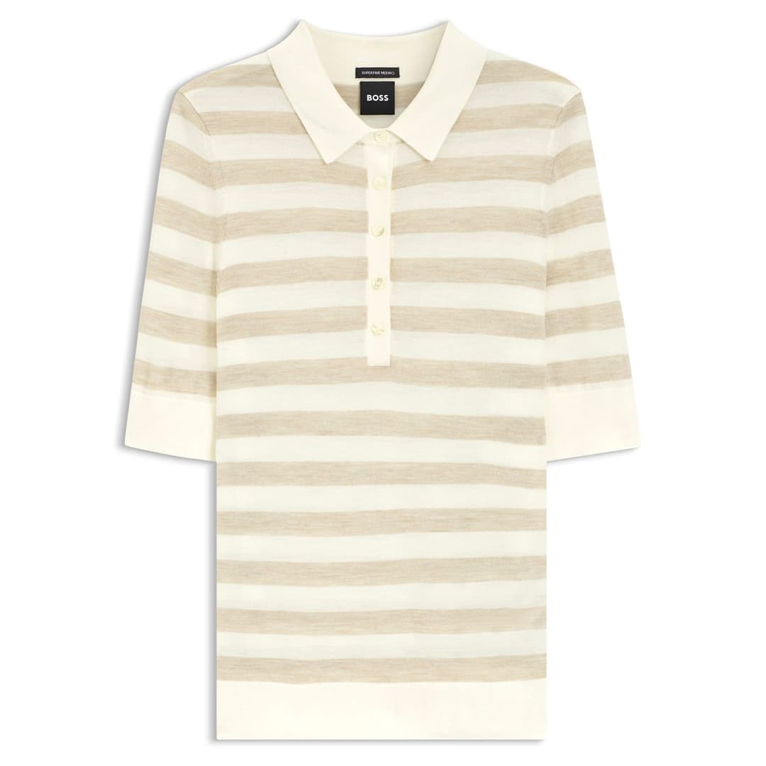 Женский джемпер-поло  BOSS  | Фото 1