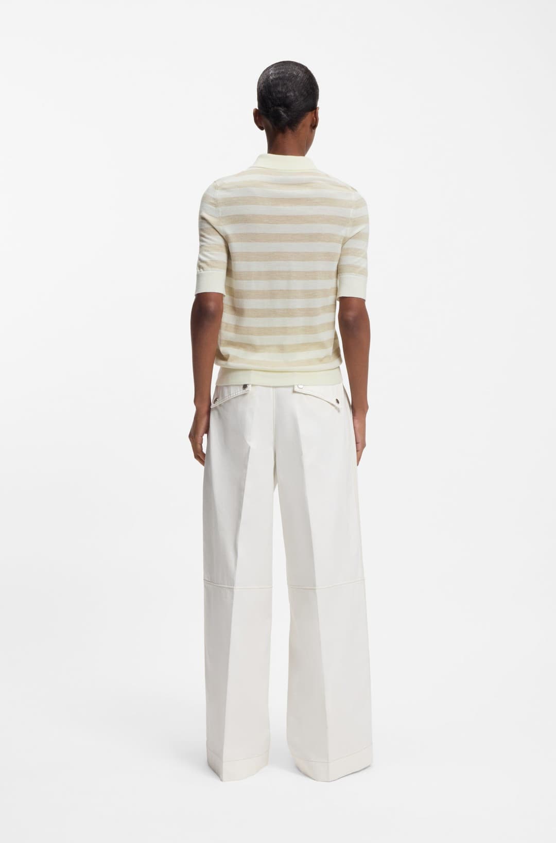 Женский джемпер-поло  BOSS  | Фото 4