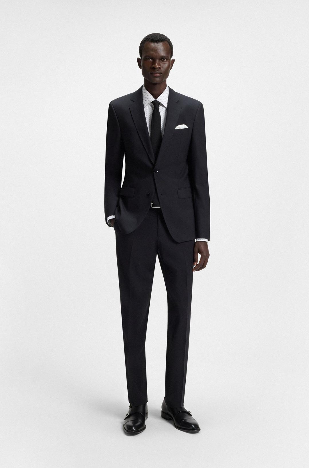 Мужская сорочка с принтом BOSS Black | Фото 5