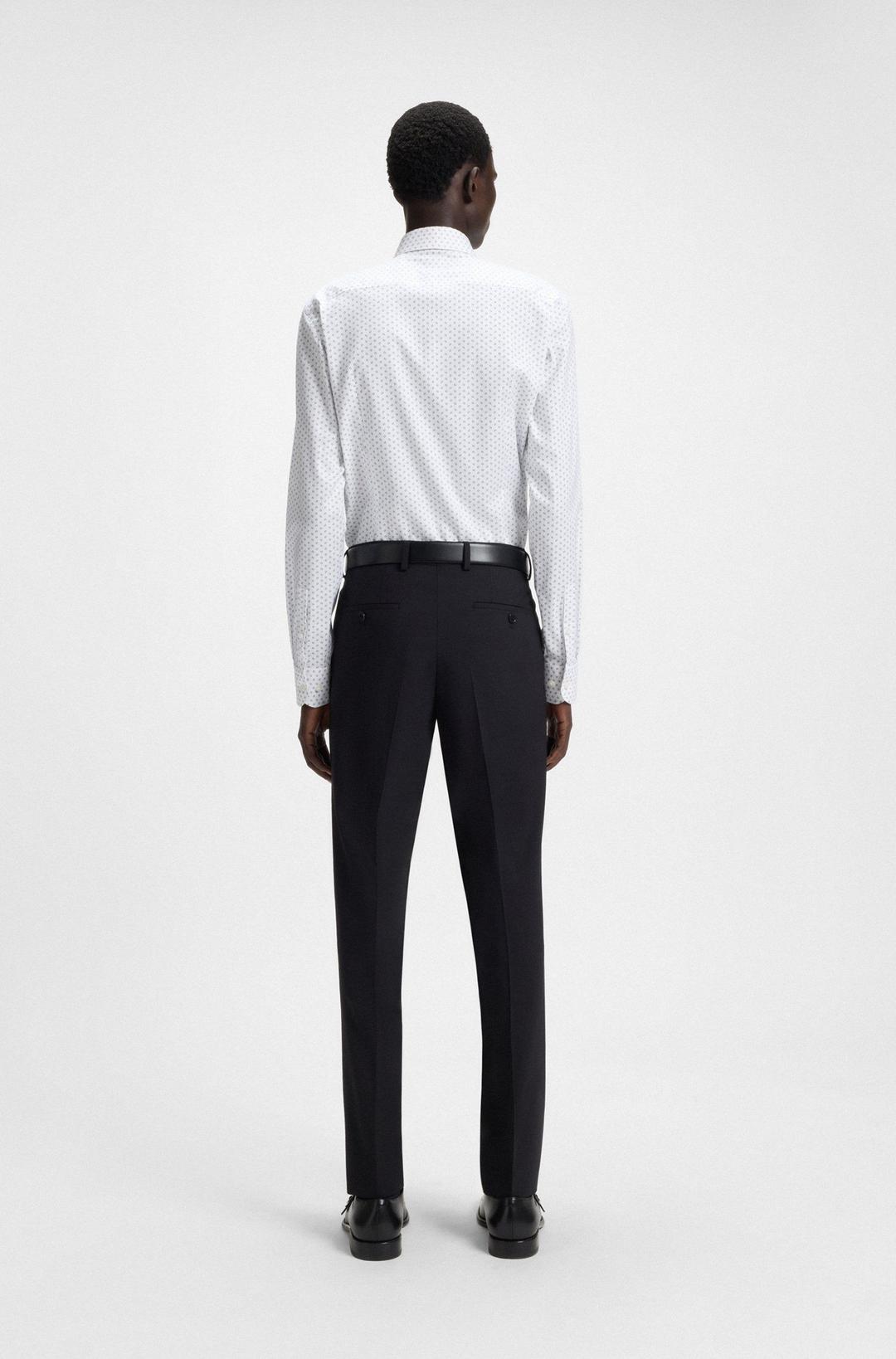 Мужская сорочка с принтом BOSS Black | Фото 6