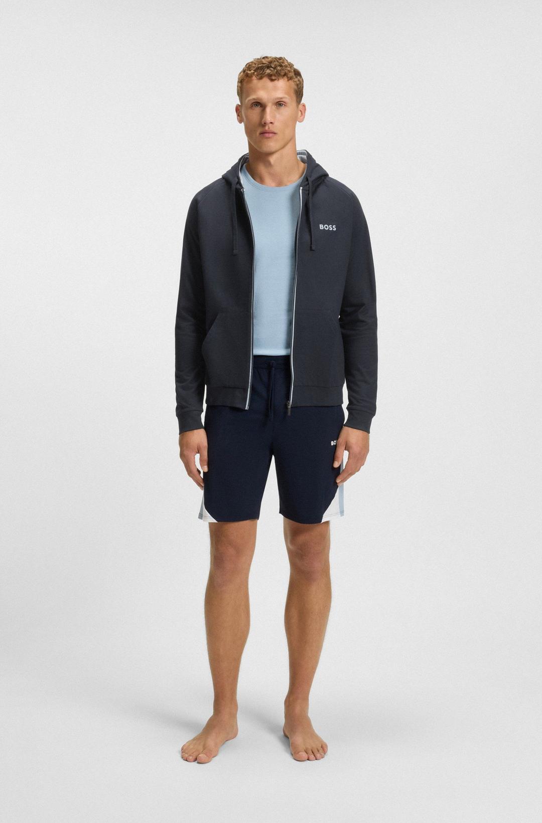 Мужская спортивная толстовка из хлопка BOSS Green | Фото 2