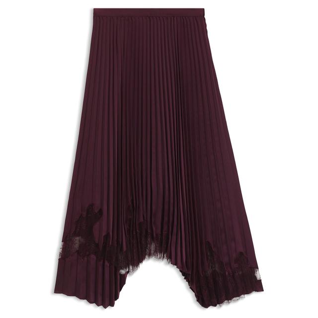 Плиссированная юбка с кружевом BOSS 