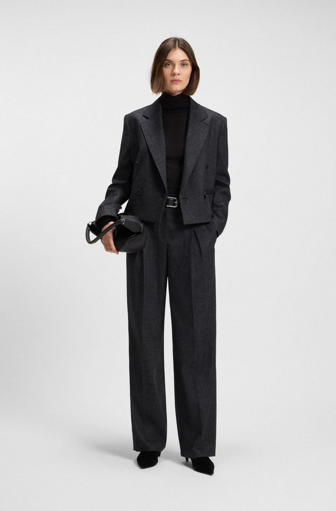 Женские широкие брюки BOSS  | Фото 6