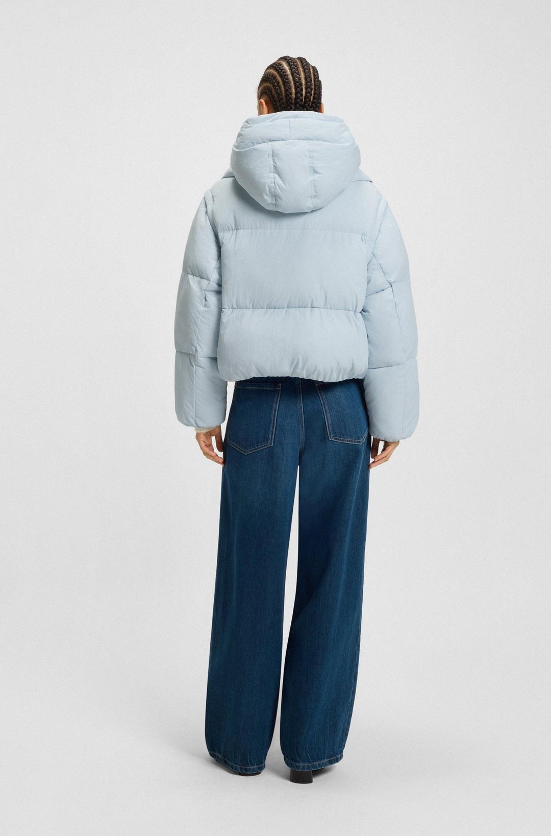 Женская куртка со съемными рукавами BOSS  | Фото 3