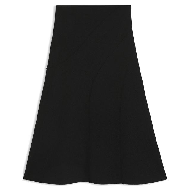 Юбка А-силуэта из шерсти BOSS 