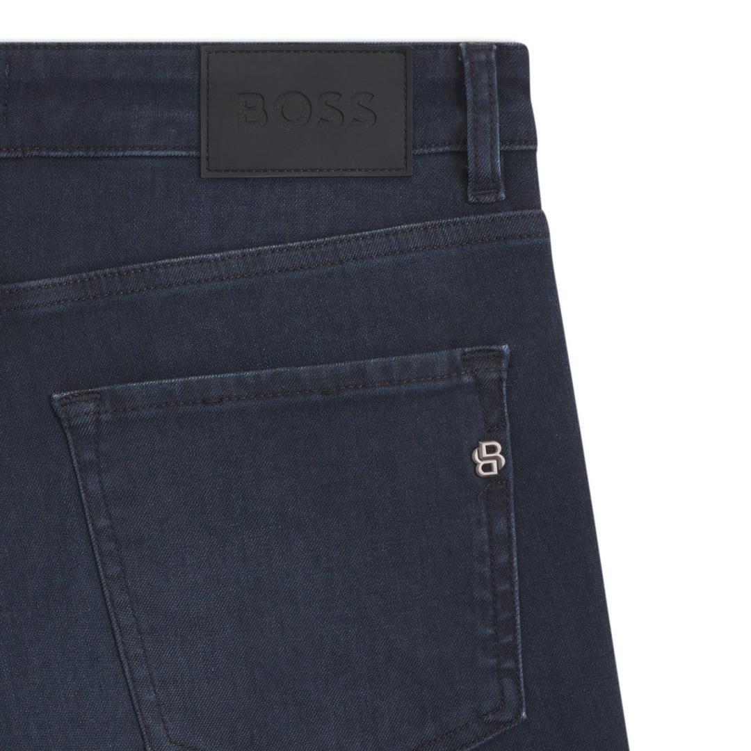 Мужские джинсы прямого кроя BOSS Maine | Фото 4