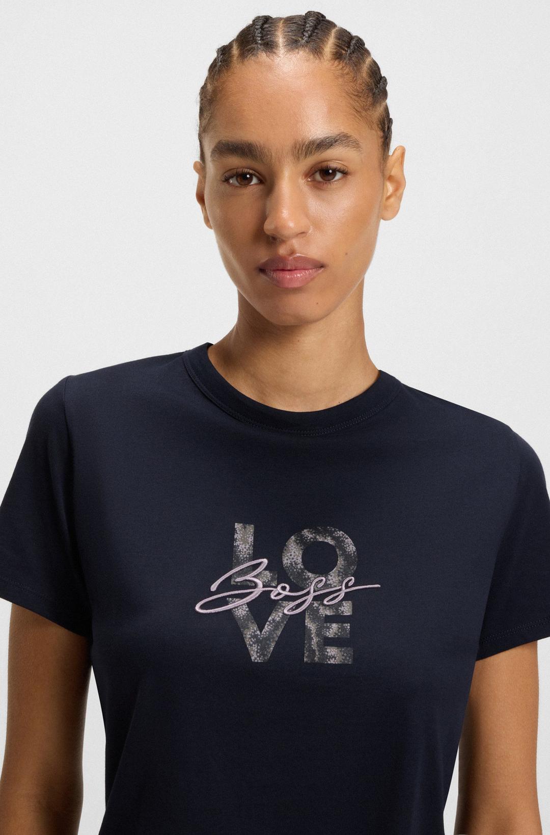 Женская футболка BOSS  | Фото 5