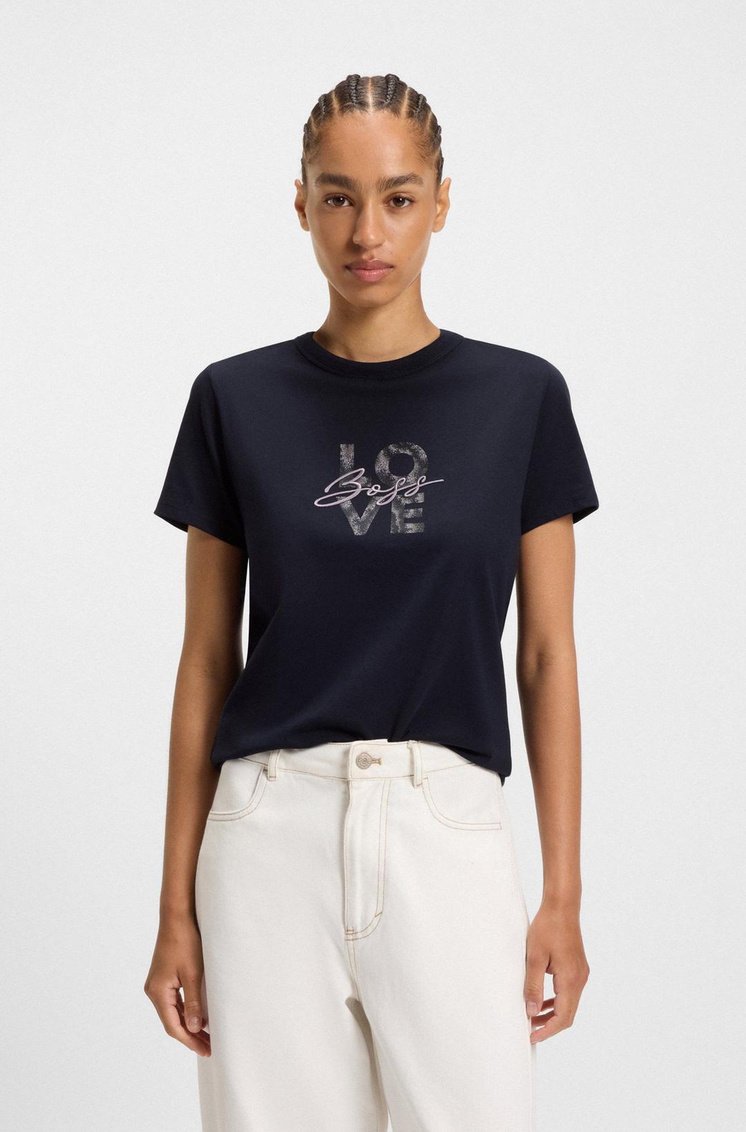 Женская футболка BOSS  | Фото 2