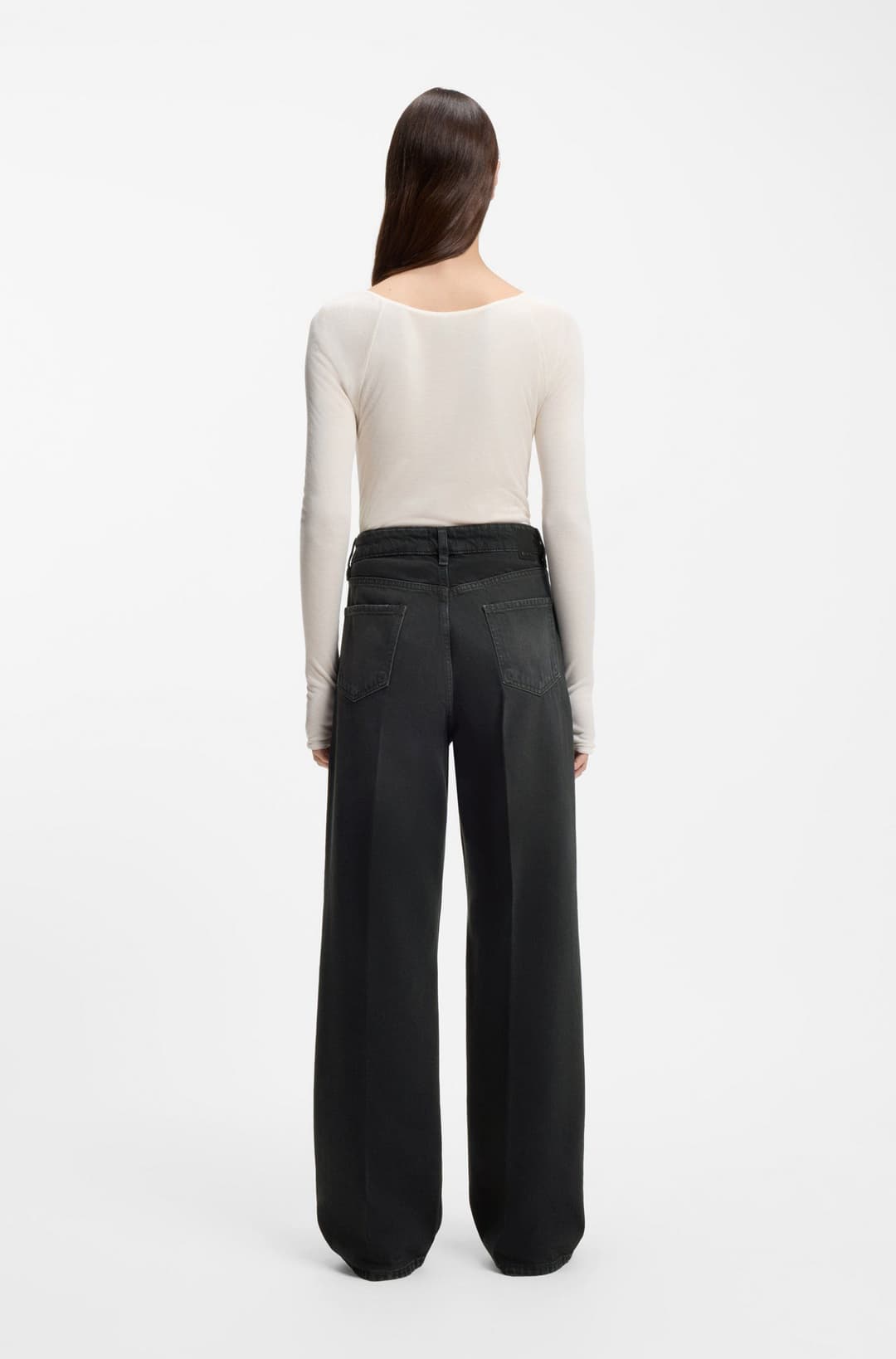 Джинсы со стрелками BOSS  | Фото 3