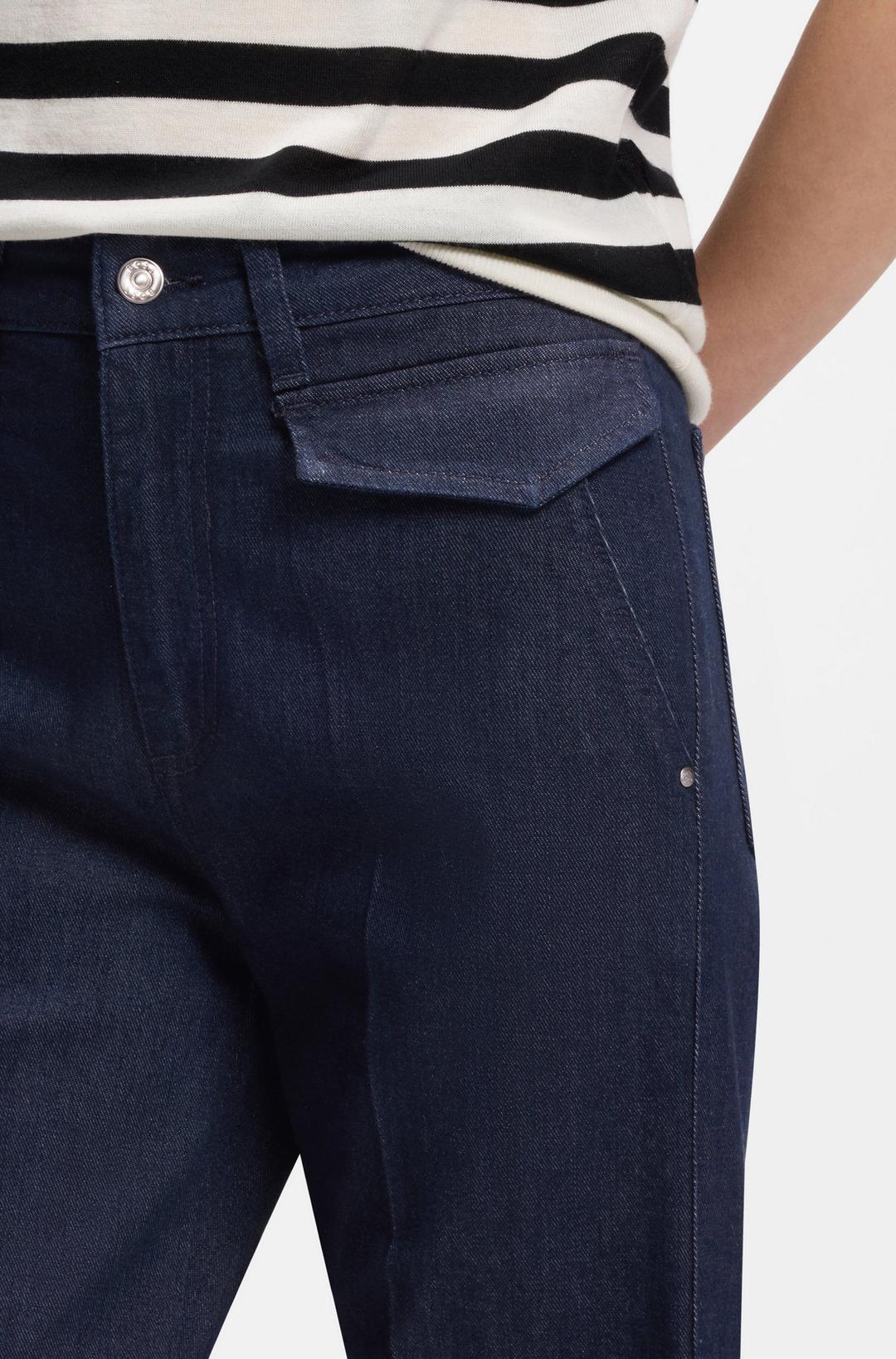 Женские расклёшенные джинсы BOSS  | Фото 5