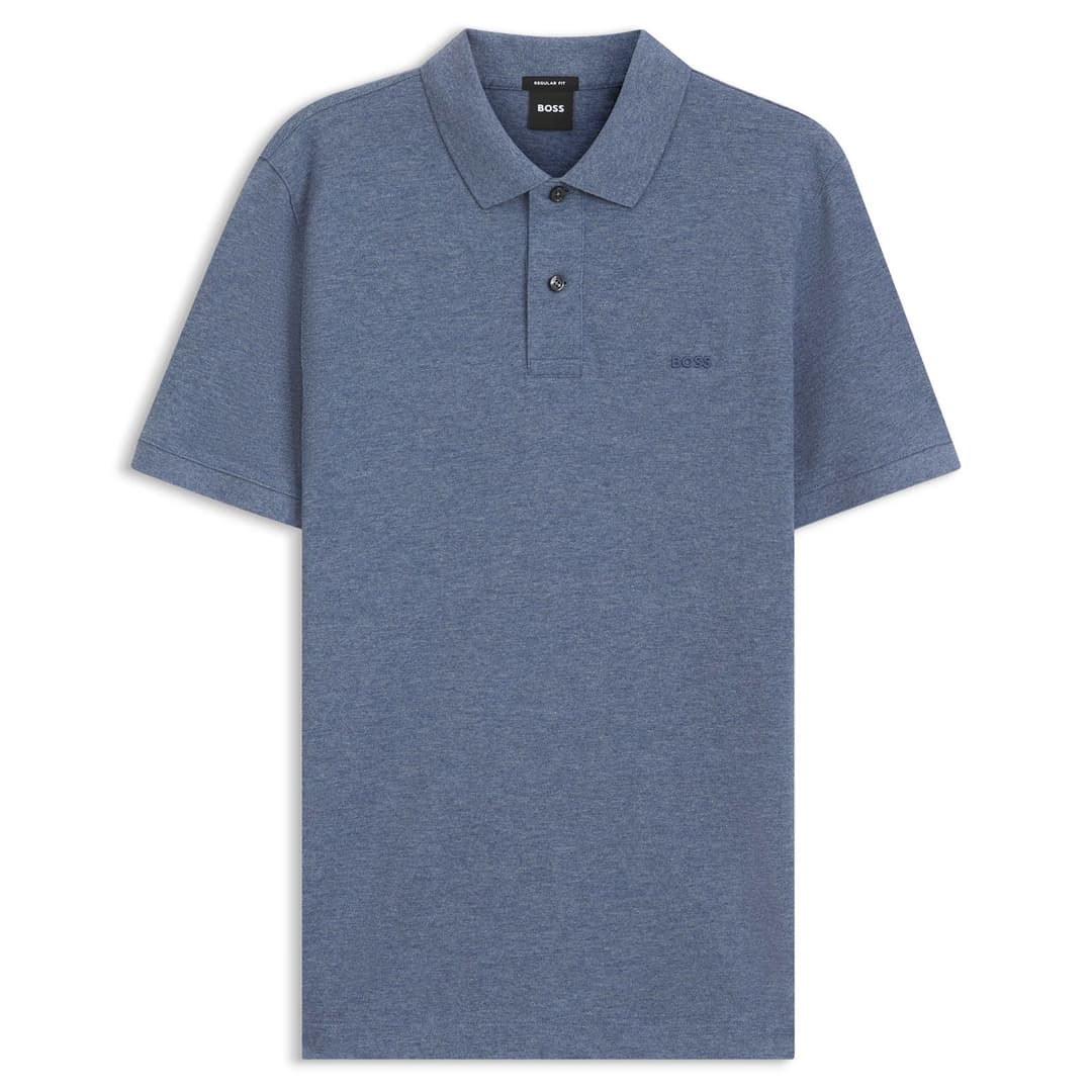 Мужской поло из хлопка BOSS Black | Фото 1