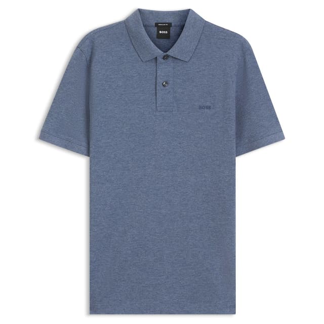 Мужской поло из хлопка BOSS Black