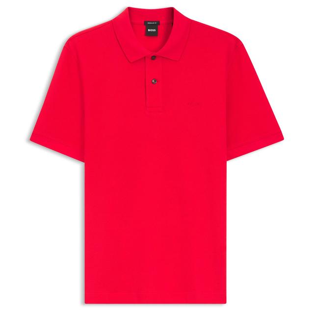 Мужской поло из хлопка BOSS Black